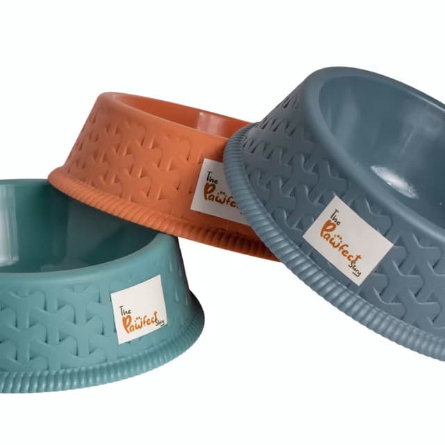 Pawfect Bamboo Woven Single Bowl
